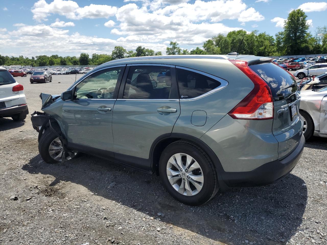 2012 Honda CR-V VIN JHLRM4H7XCC027264 Copart auction photo, front end damage thumbnail 2
