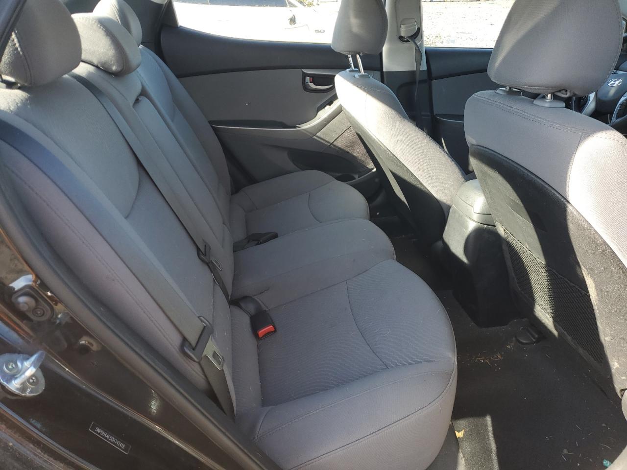 2016 Hyundai Elantra VIN 5NPDH4AE5GH742418 Copart auction photo, rear end damage thumbnail 11
