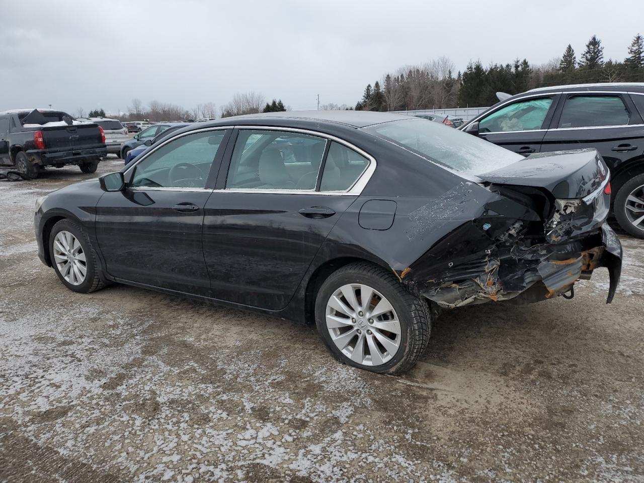 2013 Honda Accord VIN 1HGCR2F31DA806897 Copart auction photo, rear end damage thumbnail 2