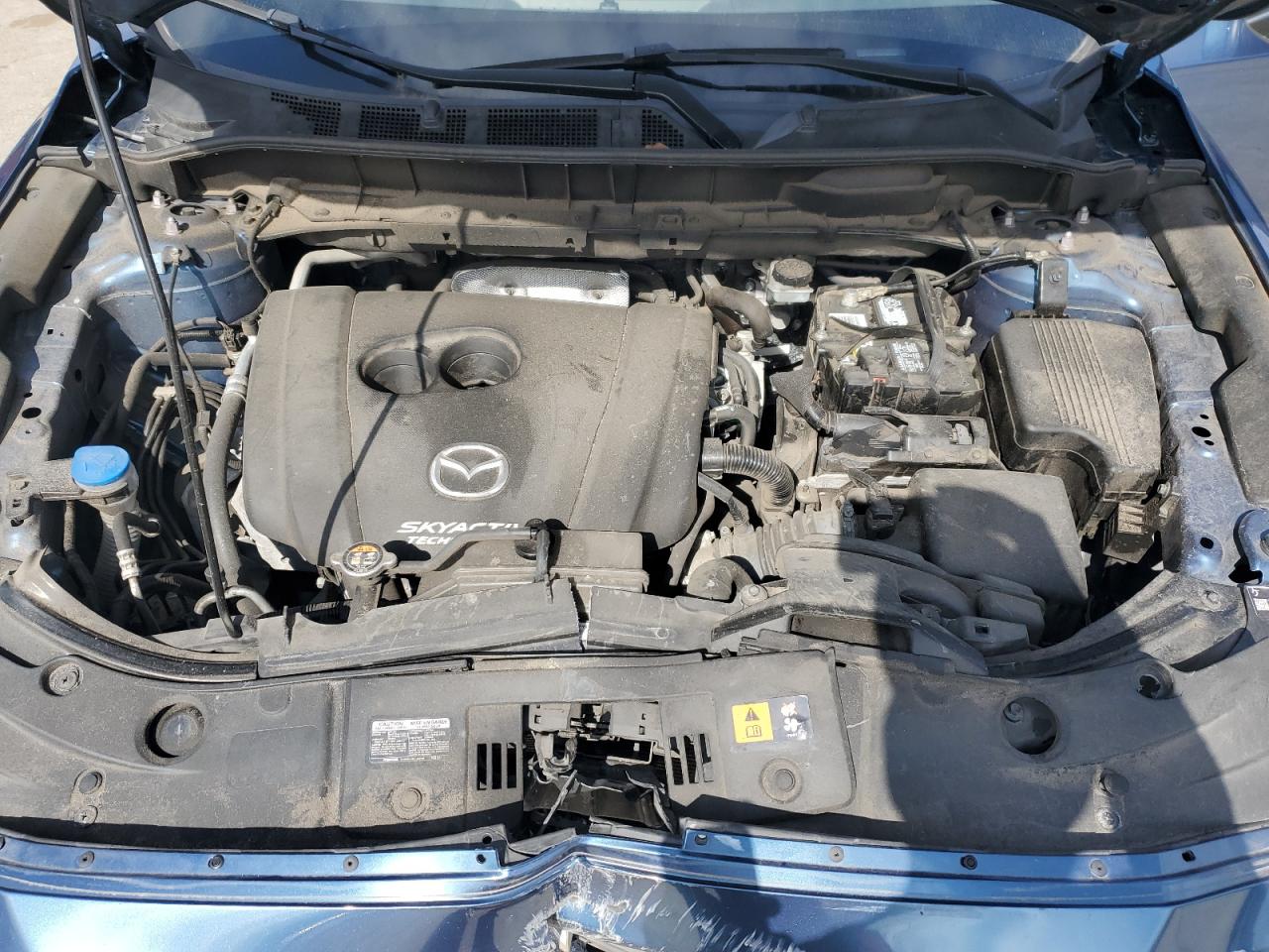 2017 Mazda CX-5 VIN JM3KFACL9H0145740 Copart auction photo, front end / mechanical damage thumbnail 12
