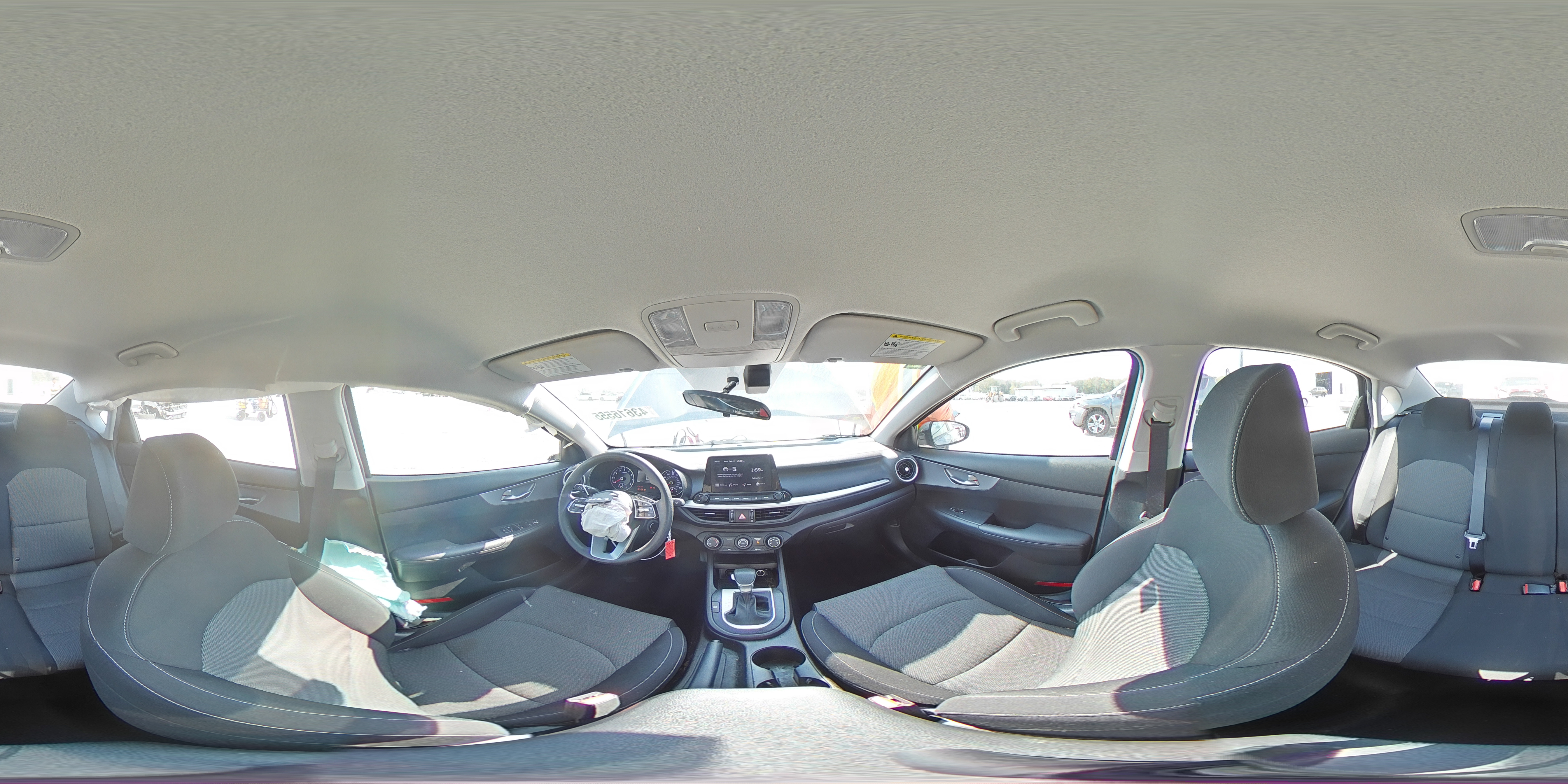 2022 KIA Forte VIN 3KPF24AD9NE424384 Copart auction photo, front end / side damage thumbnail 13