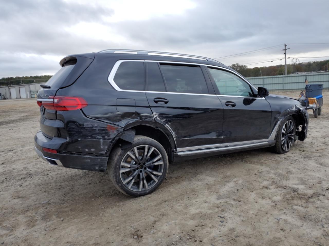 2019 BMW X7 VIN 5UXCX4C5XKLS36209 Copart auction photo, all over damage thumbnail 3