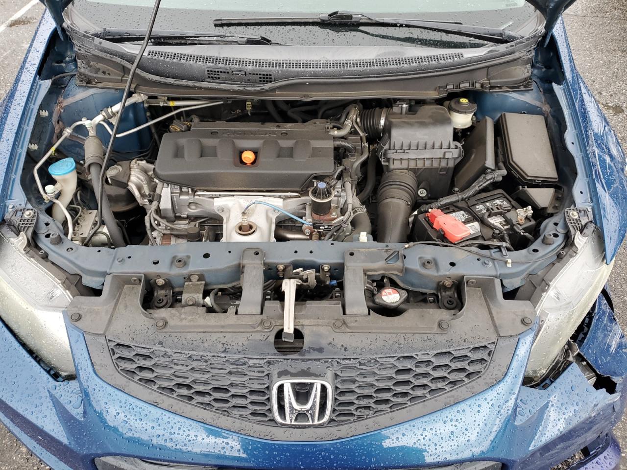 2012 Honda Civic VIN 2HGFG3B11CH539869 Copart auction photo, front end damage thumbnail 11