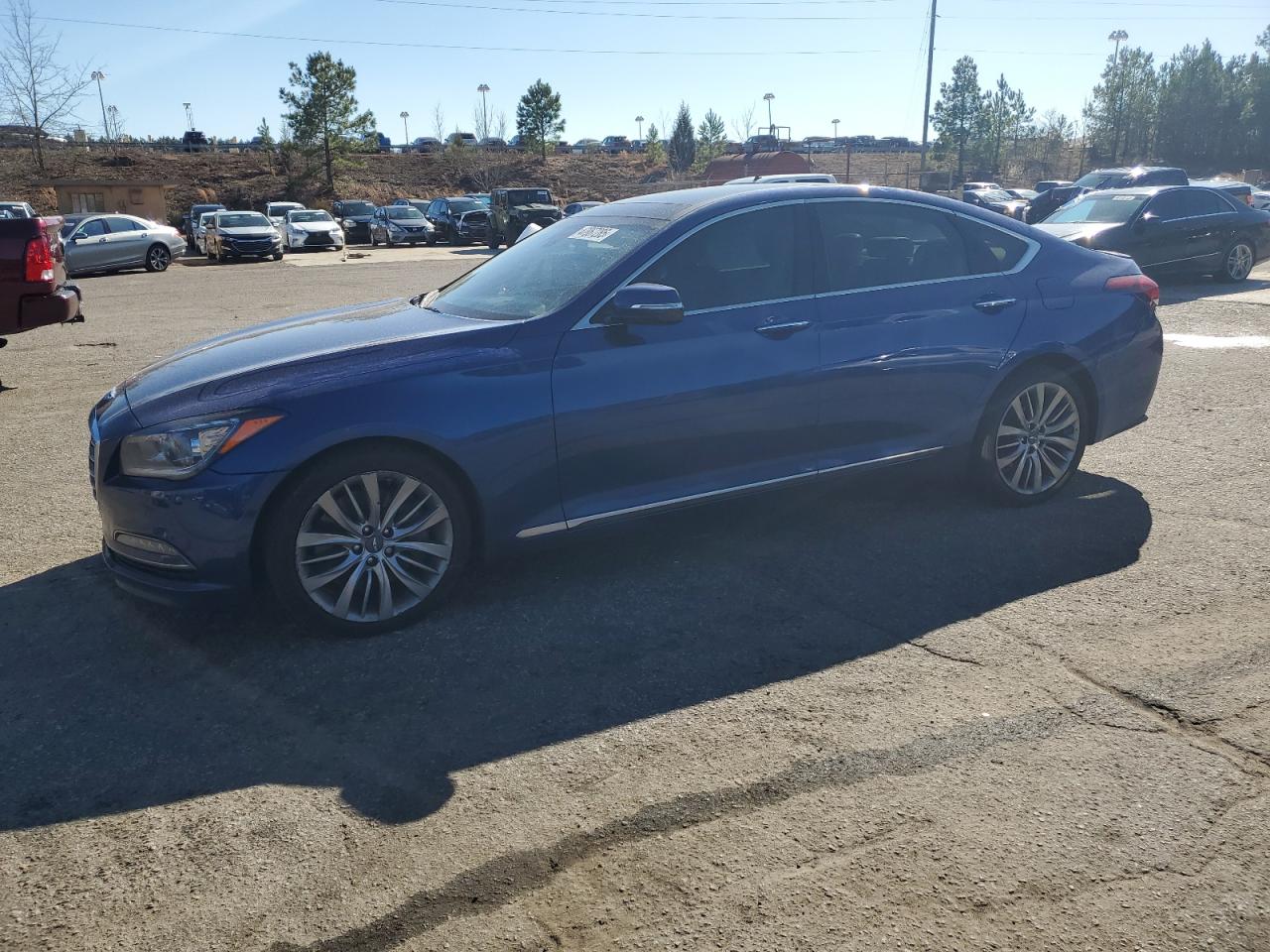 2017 Genesis G80 VIN KMHGN4JF7HU181009