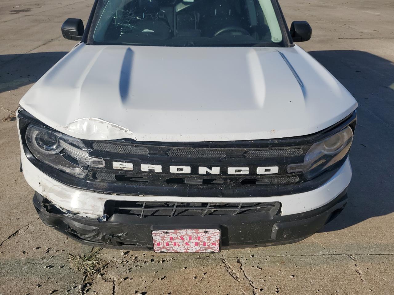 2021 Ford Bronco VIN 3FMCR9C6XMRA92761 Copart auction photo, front end / minor dent/scratches damage thumbnail 13