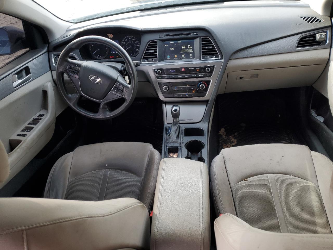 2017 Hyundai Sonata VIN 5NPE24AF1HH479649 Copart auction photo, vandalism damage thumbnail 8