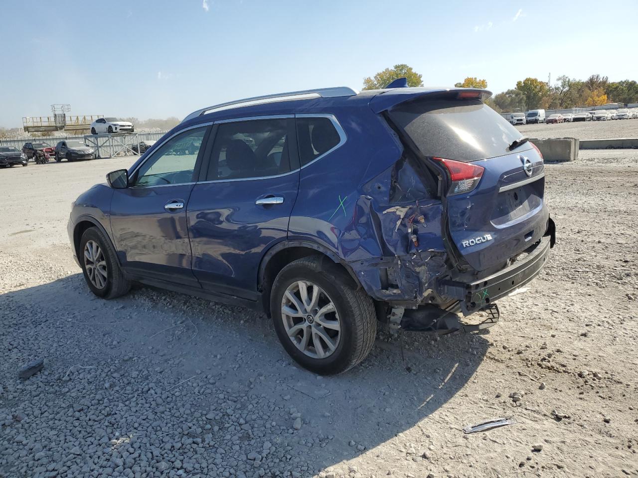 2018 Nissan Rogue VIN JN8AT2MTXJW453461 Copart auction photo, rear end damage thumbnail 2