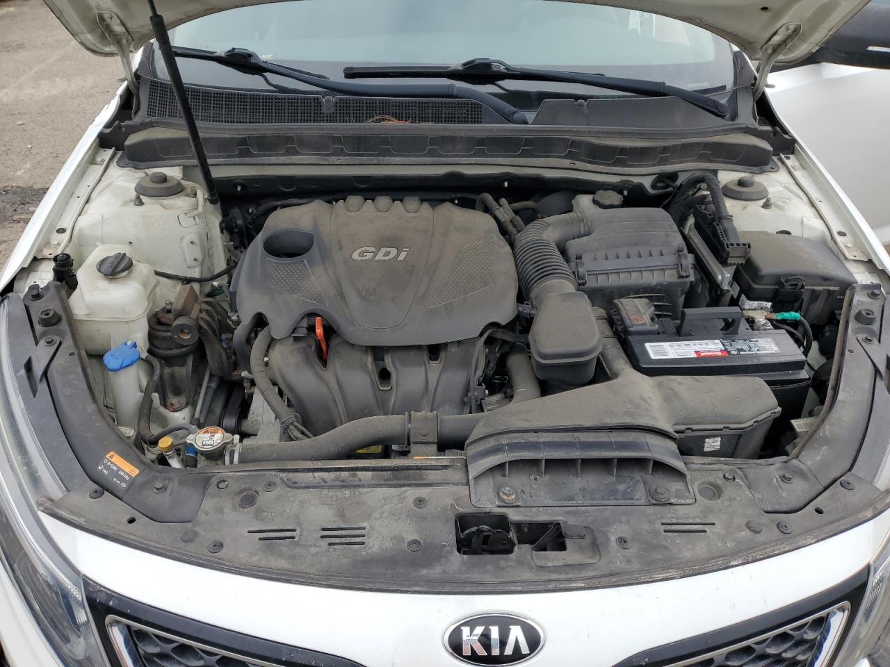 2015 KIA Optima VIN KNAGM4A75F5587410 Copart auction photo, all over damage thumbnail 13