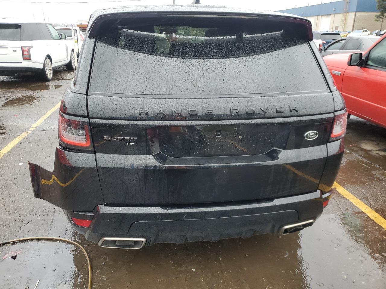 2021 Land Rover Range Rover VIN SALWS2RU1MA782873 Copart auction photo, side / rear end damage thumbnail 6