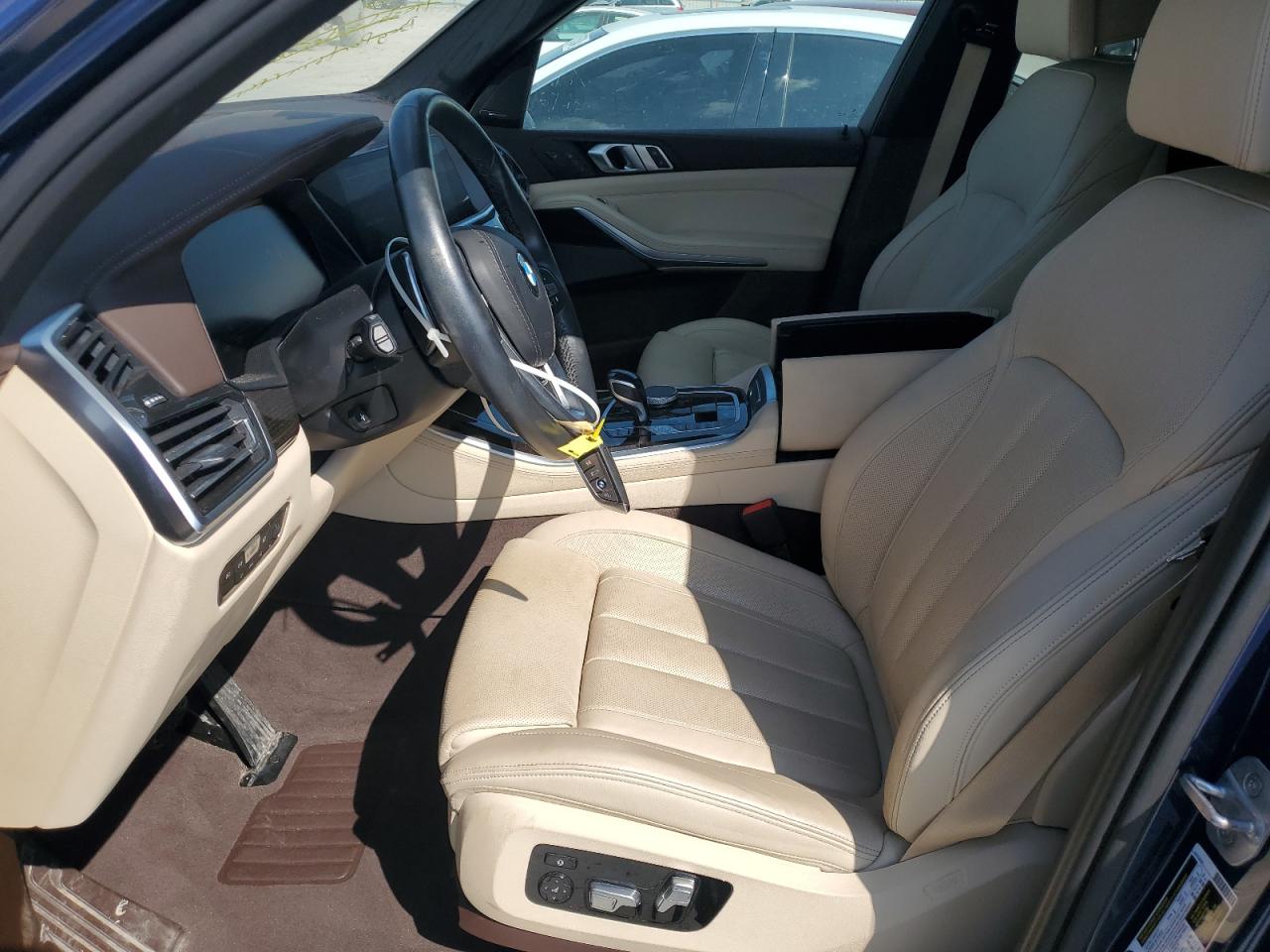 2019 BMW X5 VIN 5UXCR6C59KLL36744 Copart auction photo, side / front end damage thumbnail 7