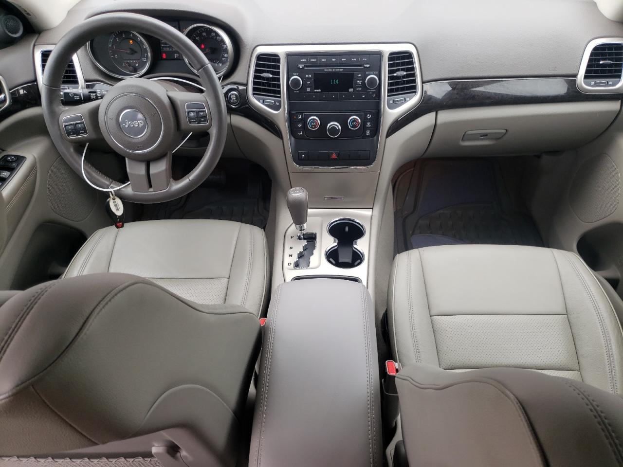 2012 Jeep Grand Cherokee VIN 1C4RJFAG4CC179763 Copart auction photo, all over damage thumbnail 8