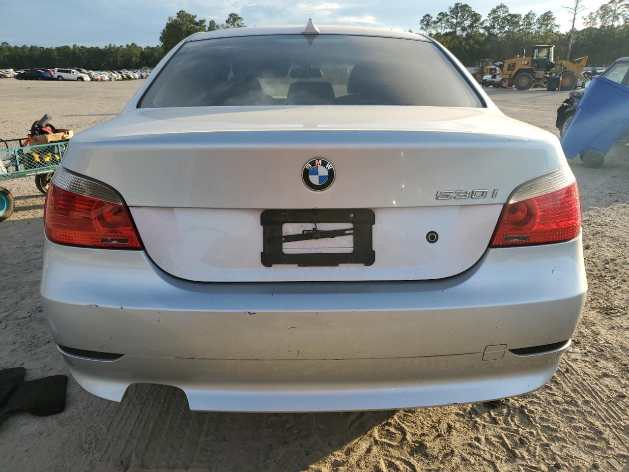 2004 BMW 5er VIN WBANA735X4B801464 Copart auction photo, front end damage thumbnail 6