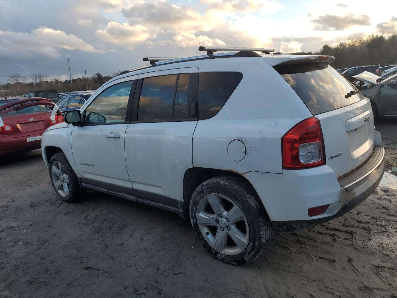 2013 Jeep Compass VIN 1C4NJDCB3DD281104 Copart auction photo, mechanical damage thumbnail 2