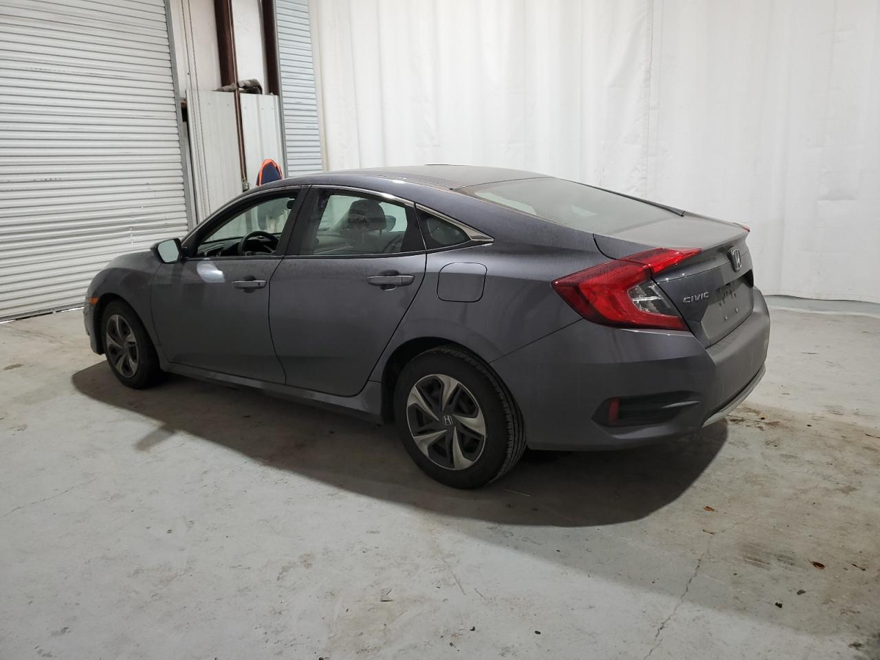 2020 Honda Civic VIN 2HGFC2F62LH505998 Copart auction photo, side damage thumbnail 2