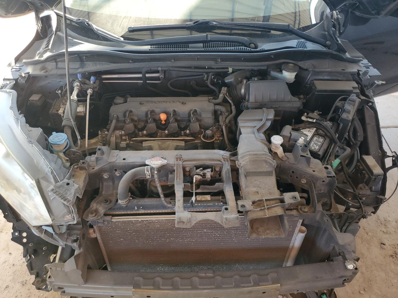 2017 Honda HR-V VIN 3CZRU5H50HM706302 Copart auction photo, front end damage thumbnail 11