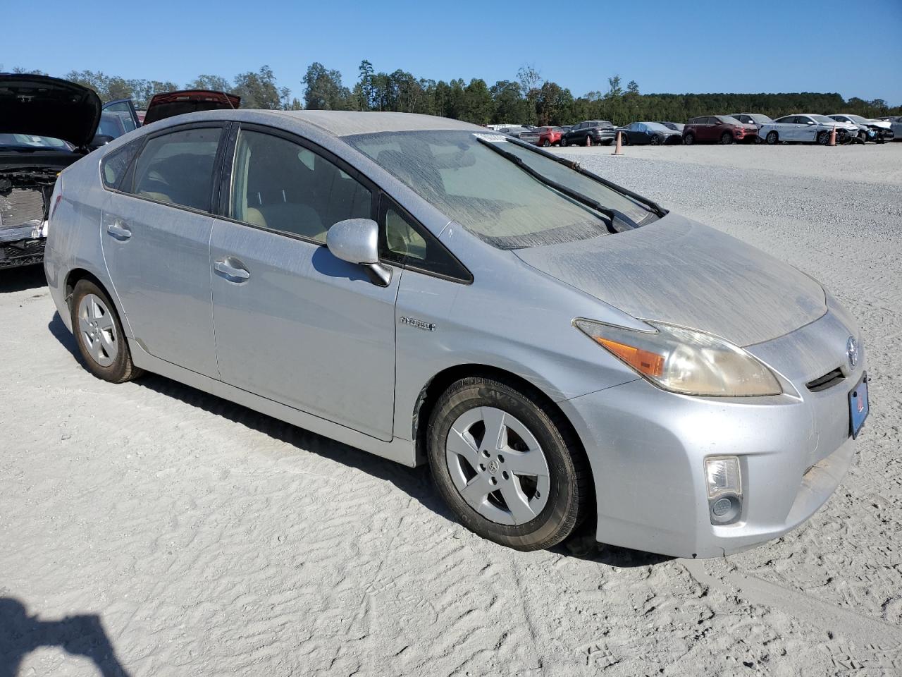 2011 Toyota Prius VIN JTDKN3DU7B1374336 Copart auction photo, water/flood damage thumbnail 4