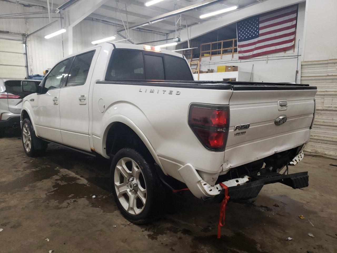 2011 Ford F-150 VIN 1FTFW1E63BFA48300 Copart auction photo, rear end damage thumbnail 2