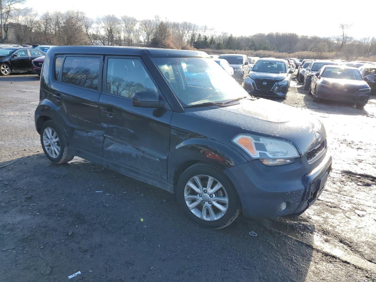 2011 KIA Soul VIN KNDJT2A21B7731862 Copart auction photo, side damage thumbnail 4