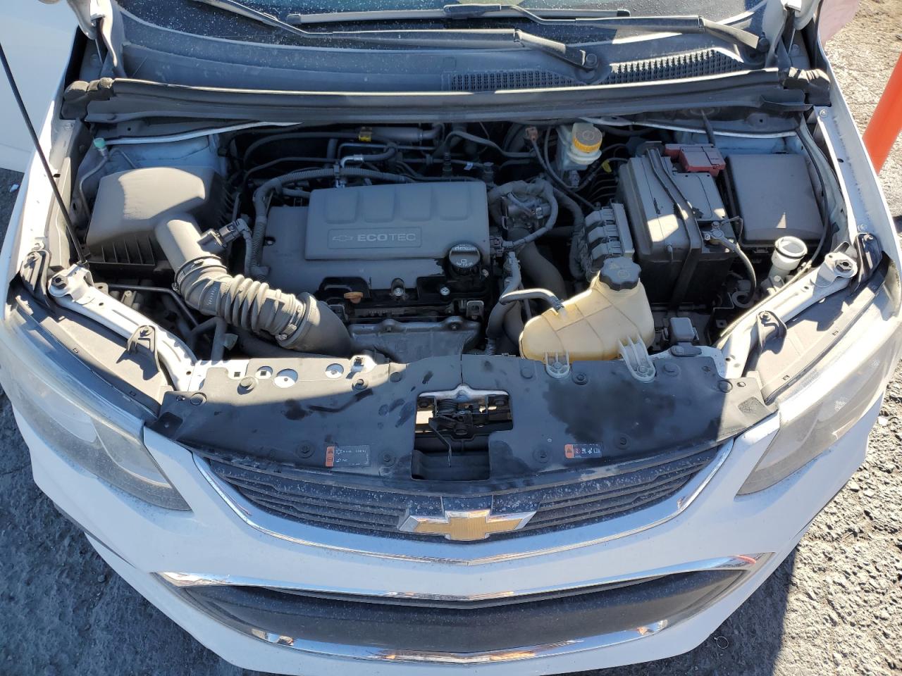 2018 Chevrolet Sonic VIN 1G1JF5SB5J4106137 Copart auction photo, all over damage thumbnail 12
