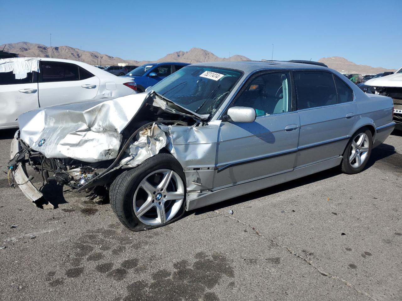 2001 BMW 7er VIN WBAGH83401DP17901