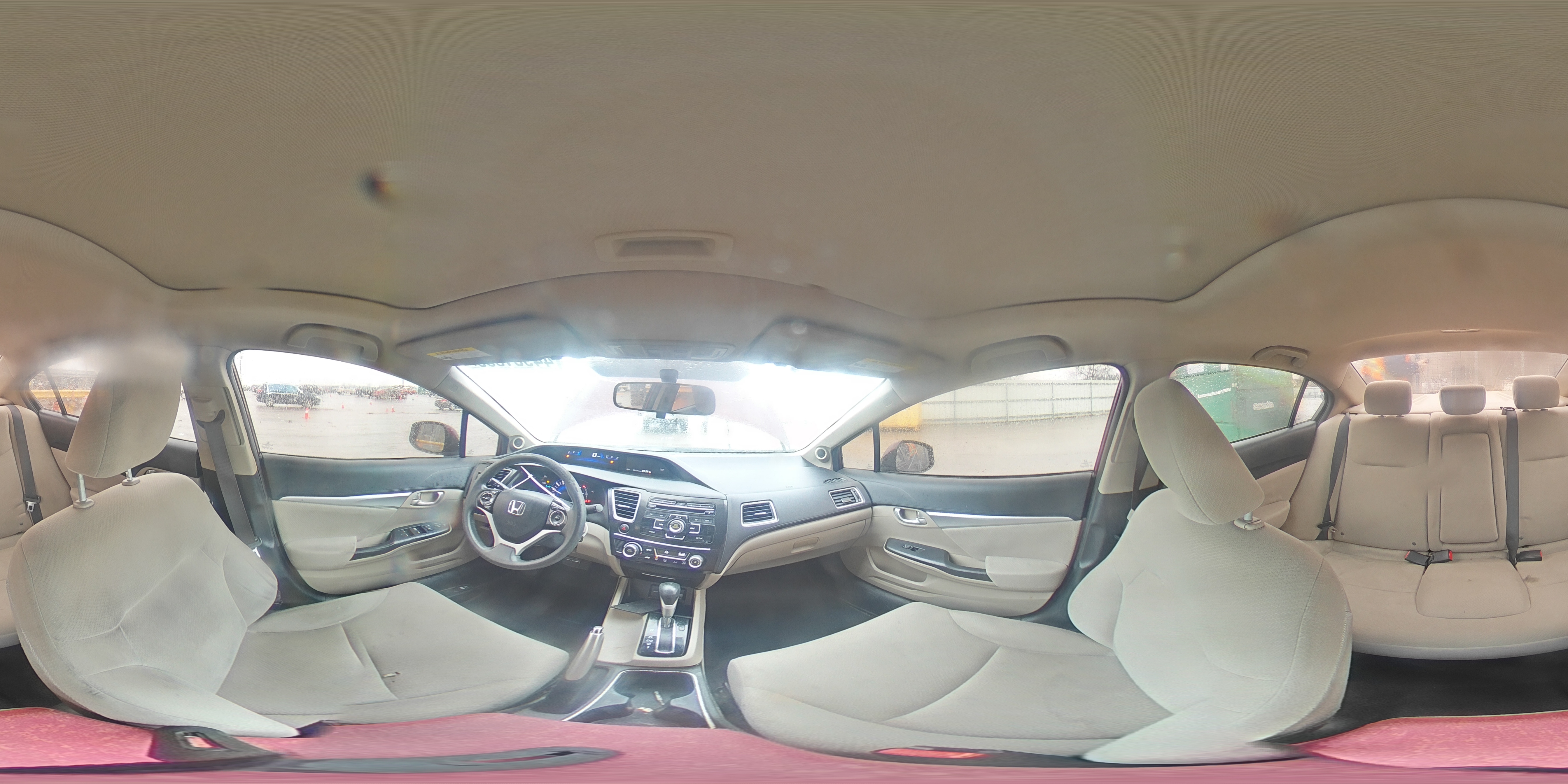 2013 Honda Civic VIN 19XFB2F84DE003266 Copart auction photo, all over damage thumbnail 14