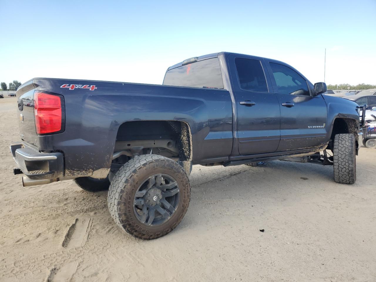 2015 Chevrolet Silverado VIN 1GCVKREC6FZ250628 Copart auction photo, front end / undercarriage damage thumbnail 3