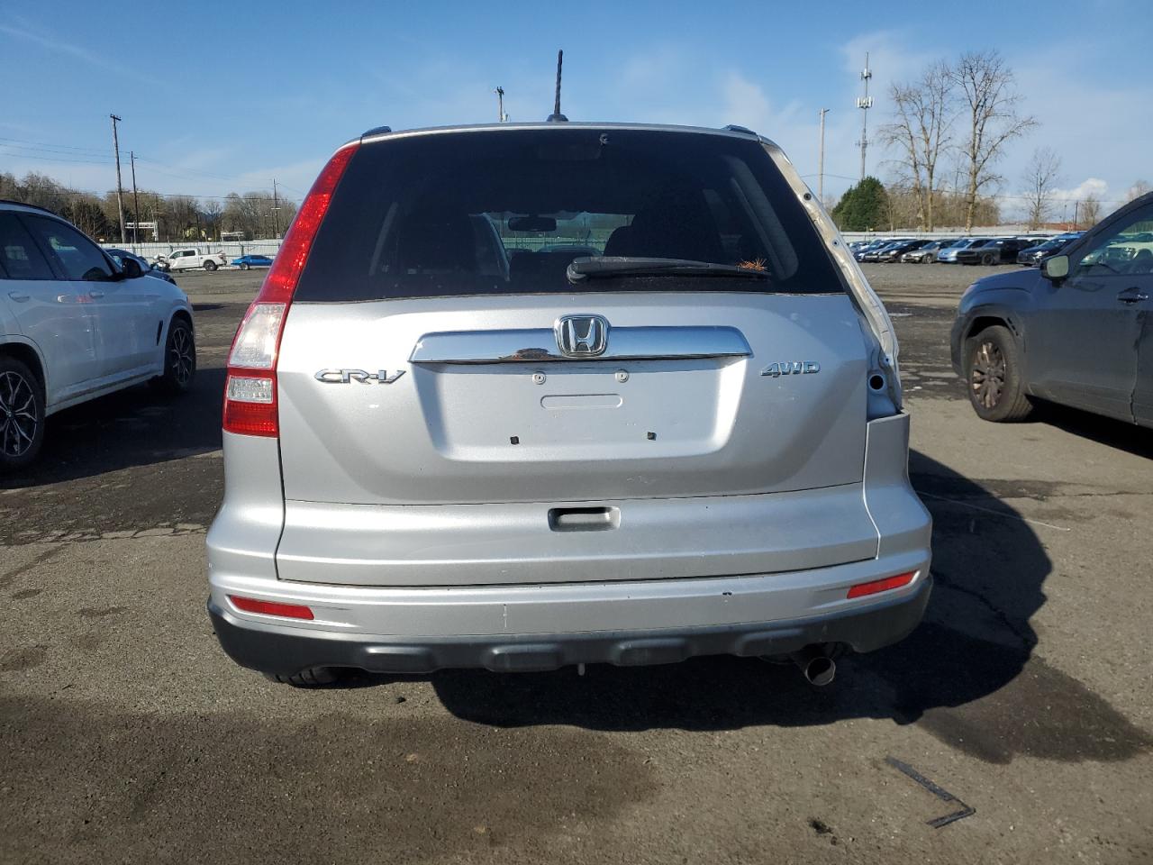 2011 Honda CR-V VIN 5J6RE4H77BL031484 Copart auction photo, side / front end damage thumbnail 6