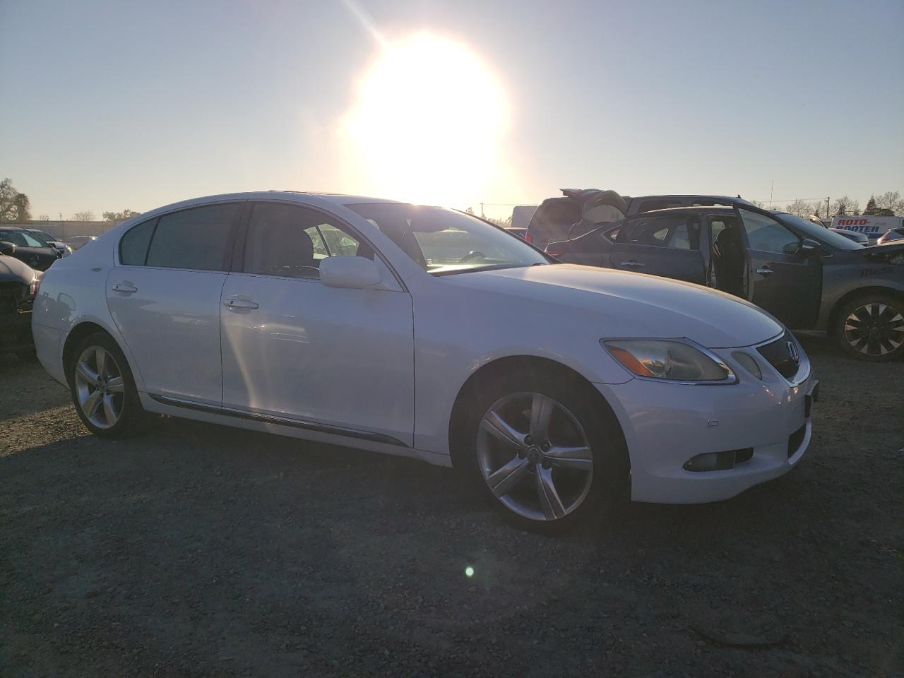 2007 Lexus GS VIN JTHBE96S970021560 Copart auction photo, side damage thumbnail 4