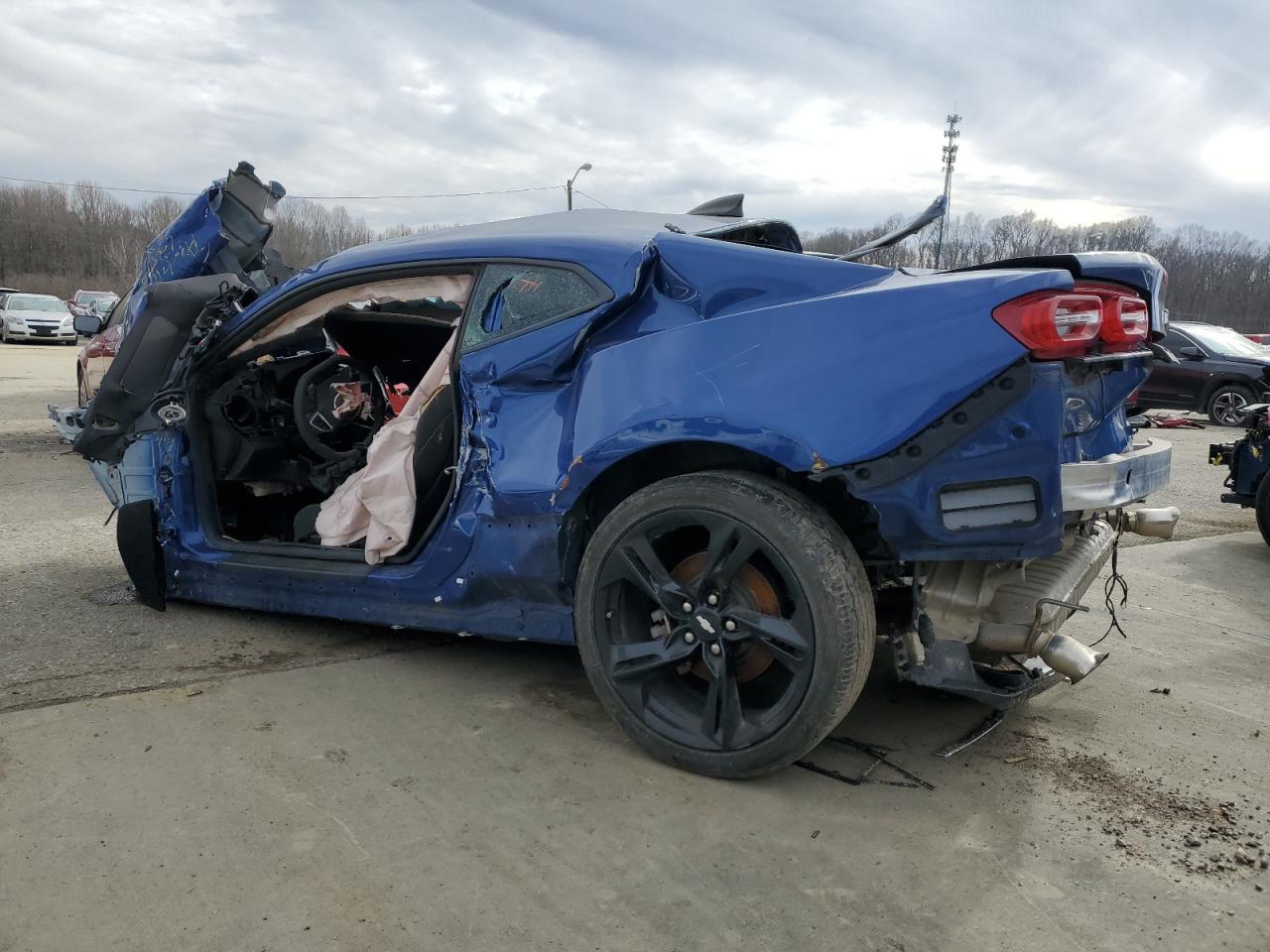 2019 Chevrolet Camaro VIN 1G1FB1RX5K0115067 Copart auction photo, all over / rollover damage thumbnail 2