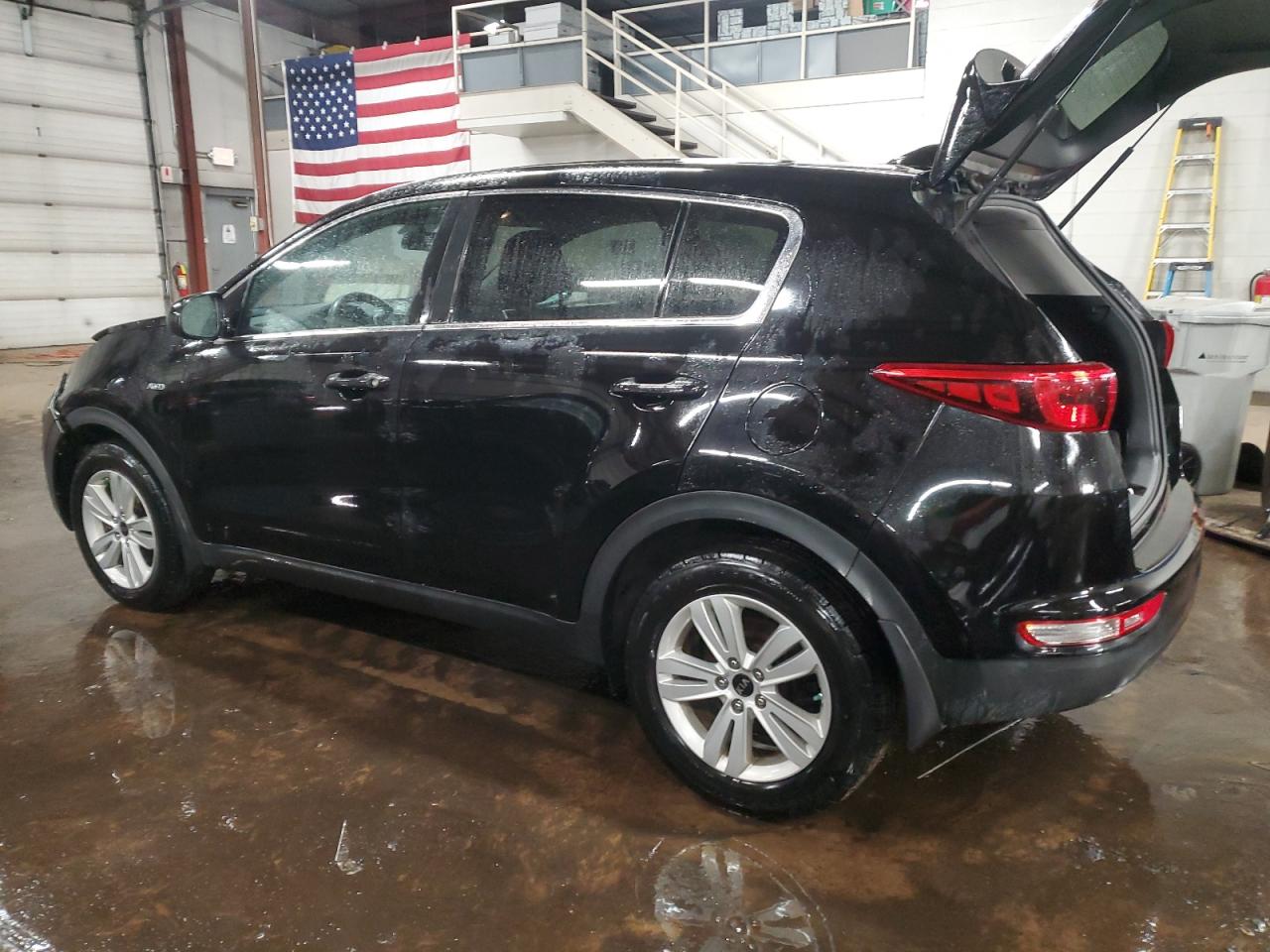 2017 KIA Sportage VIN KNDPMCACXH7283538 Copart auction photo, front end damage thumbnail 2