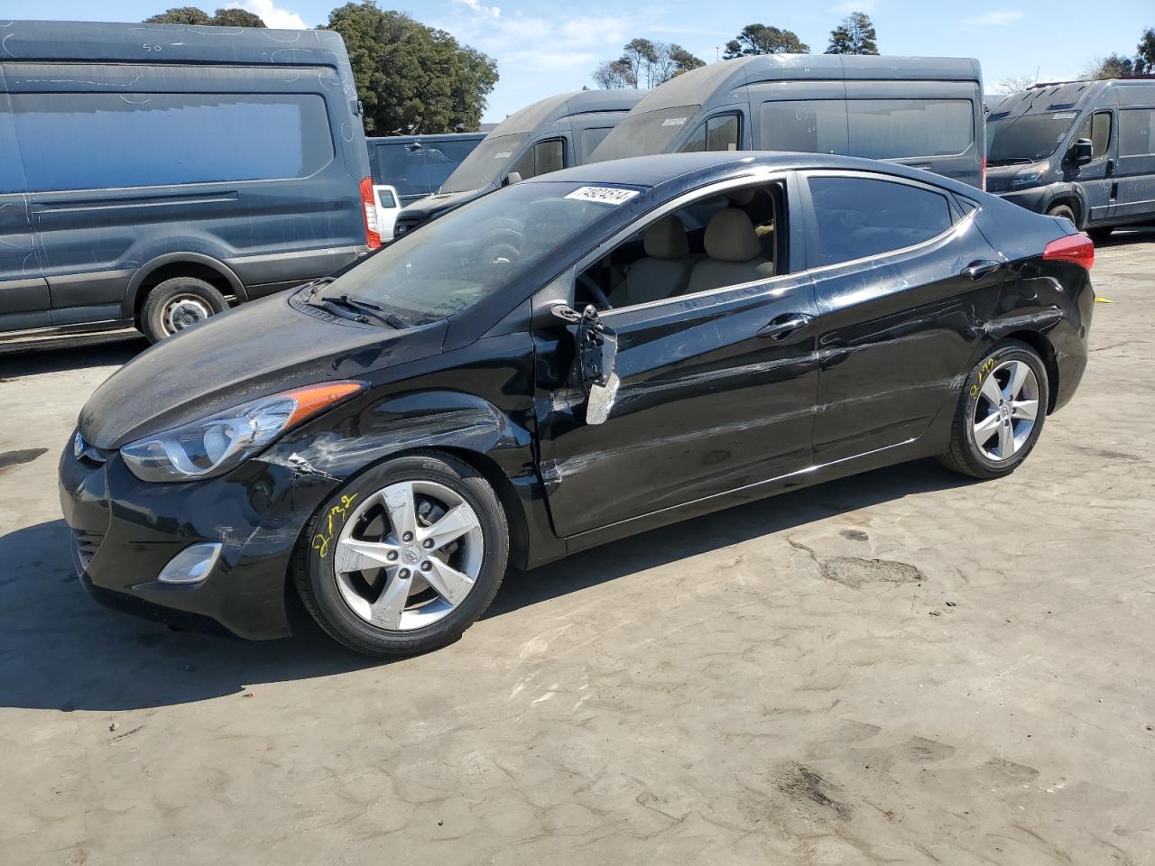 2012 Hyundai Elantra VIN KMHDH4AE7CU228968