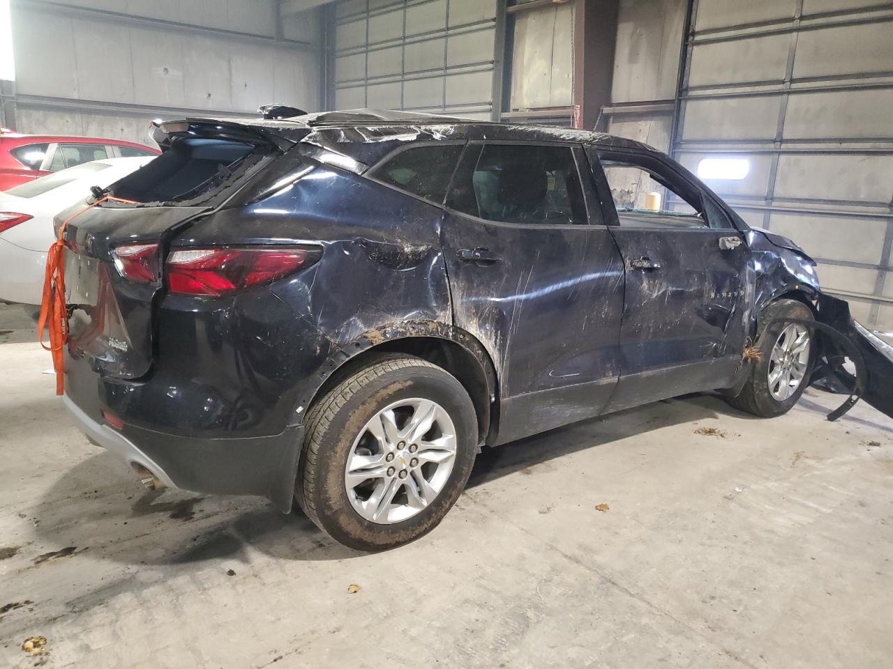 2020 Chevrolet Blazer VIN 3GNKBHRSXLS604052 Copart auction photo, all over / minor dent/scratches damage thumbnail 3