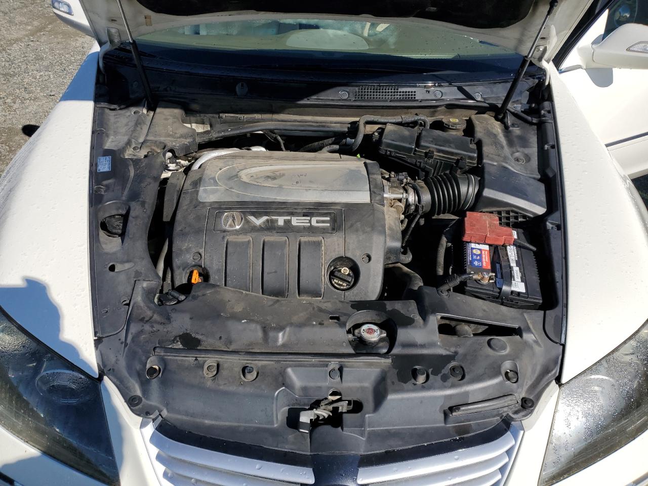 2008 Acura RL VIN JH4KB166X8C002500 Copart auction photo, rear end damage thumbnail 11