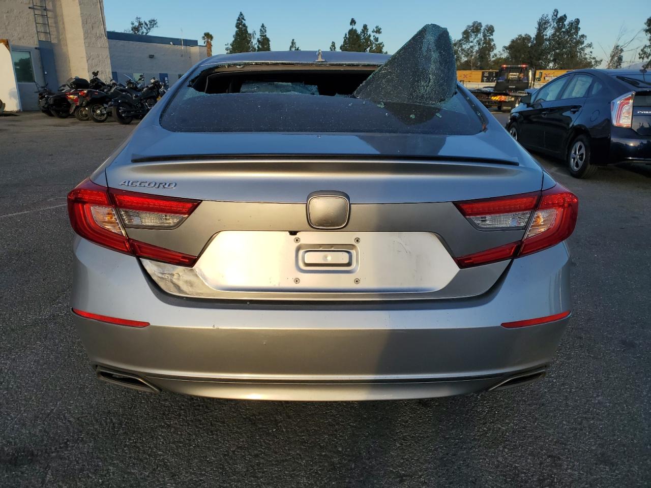 2021 Honda Accord VIN 1HGCV1F35MA067099 Copart auction photo, vandalism / all over damage thumbnail 6