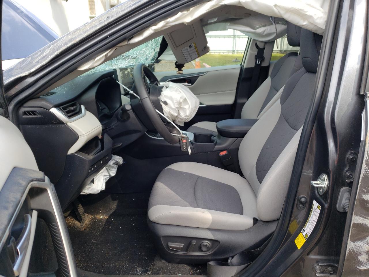 2023 Toyota RAV 4 VIN 2T3P1RFV7PC339431 Copart auction photo, rollover damage thumbnail 7