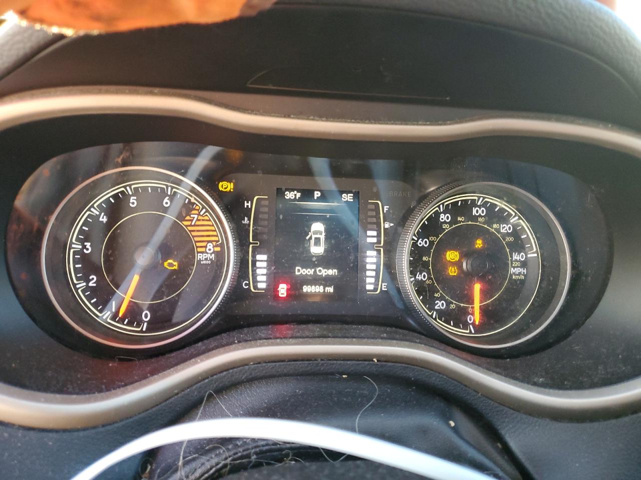 2016 Jeep Grand Cherokee VIN 1C4PJMCS7GW115377 Copart auction photo, front end damage thumbnail 9