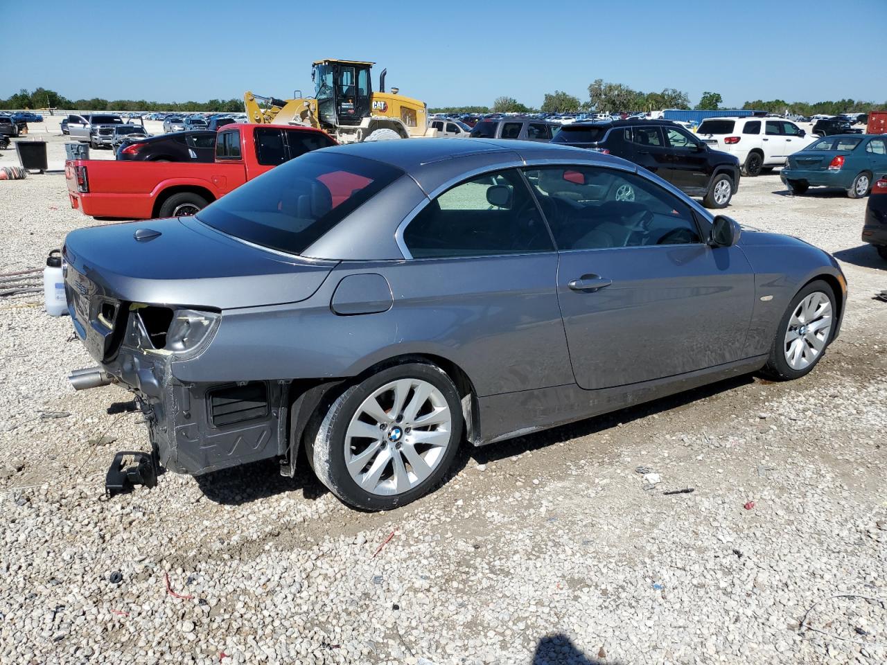 2013 BMW 3er VIN WBADW7C59DE731435 Copart auction photo, rear end damage thumbnail 3