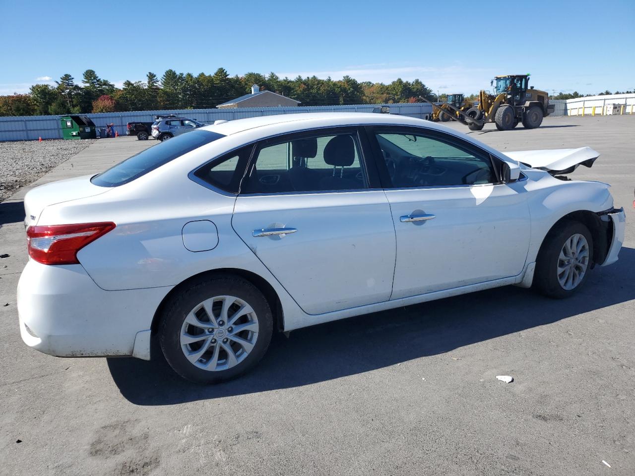 2018 Nissan Sentra VIN 3N1AB7AP5JY273870 Copart auction photo, front end damage thumbnail 3