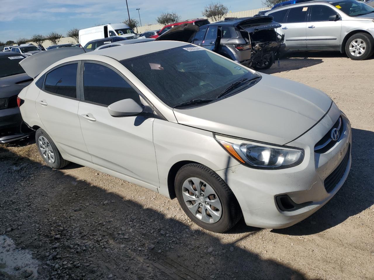 2017 Hyundai Accent VIN KMHCT4AE5HU231692 Copart auction photo, front end damage thumbnail 4