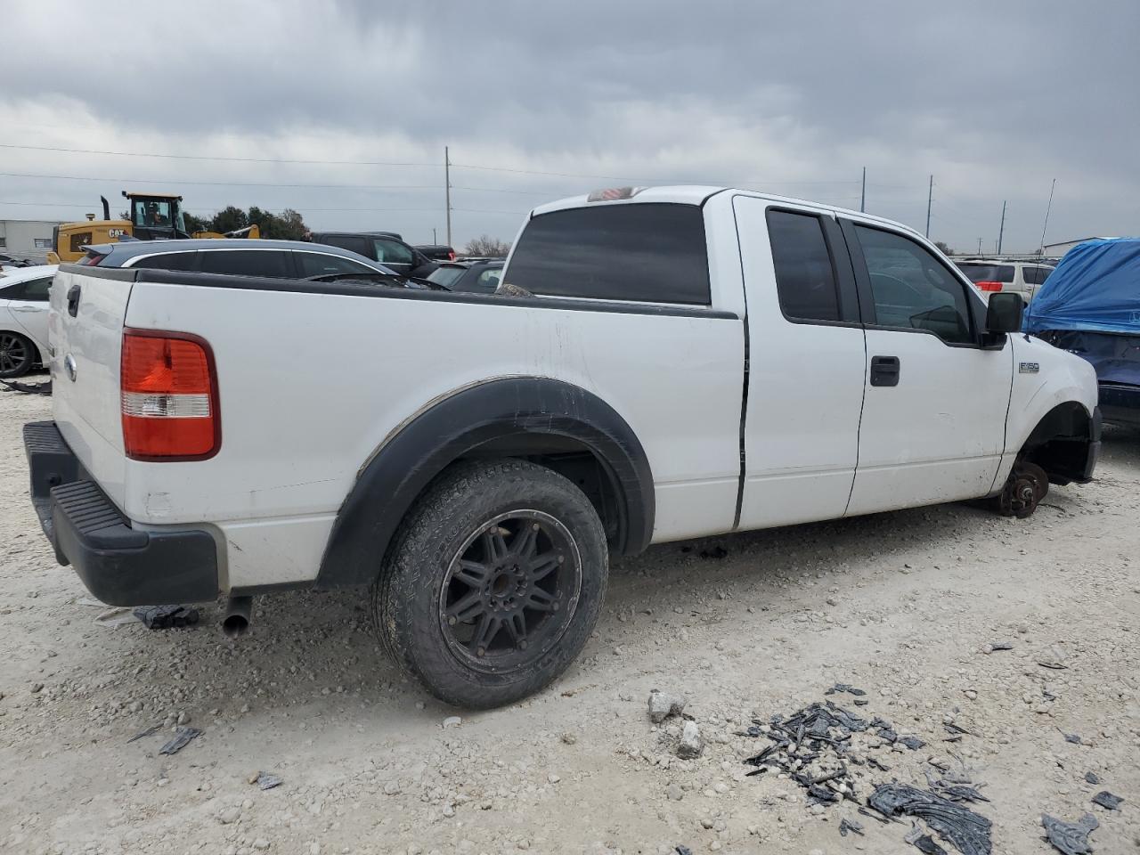 2008 Ford F-150 VIN 1FTRX12W68FA87048 Copart auction photo, front end / side damage thumbnail 3