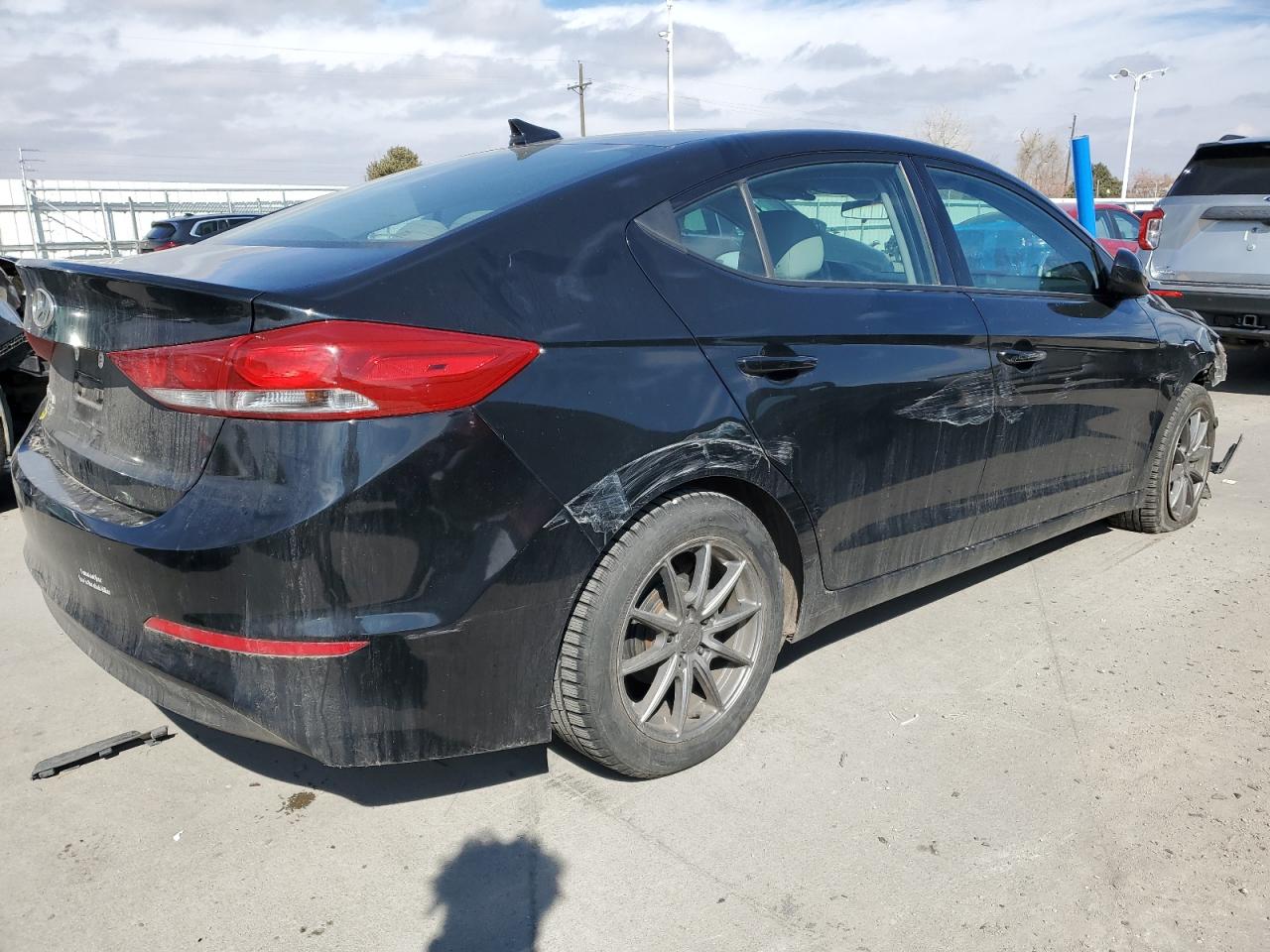 2017 Hyundai Elantra VIN 5NPD74LF8HH103038 Copart auction photo, front end / hail damage thumbnail 3