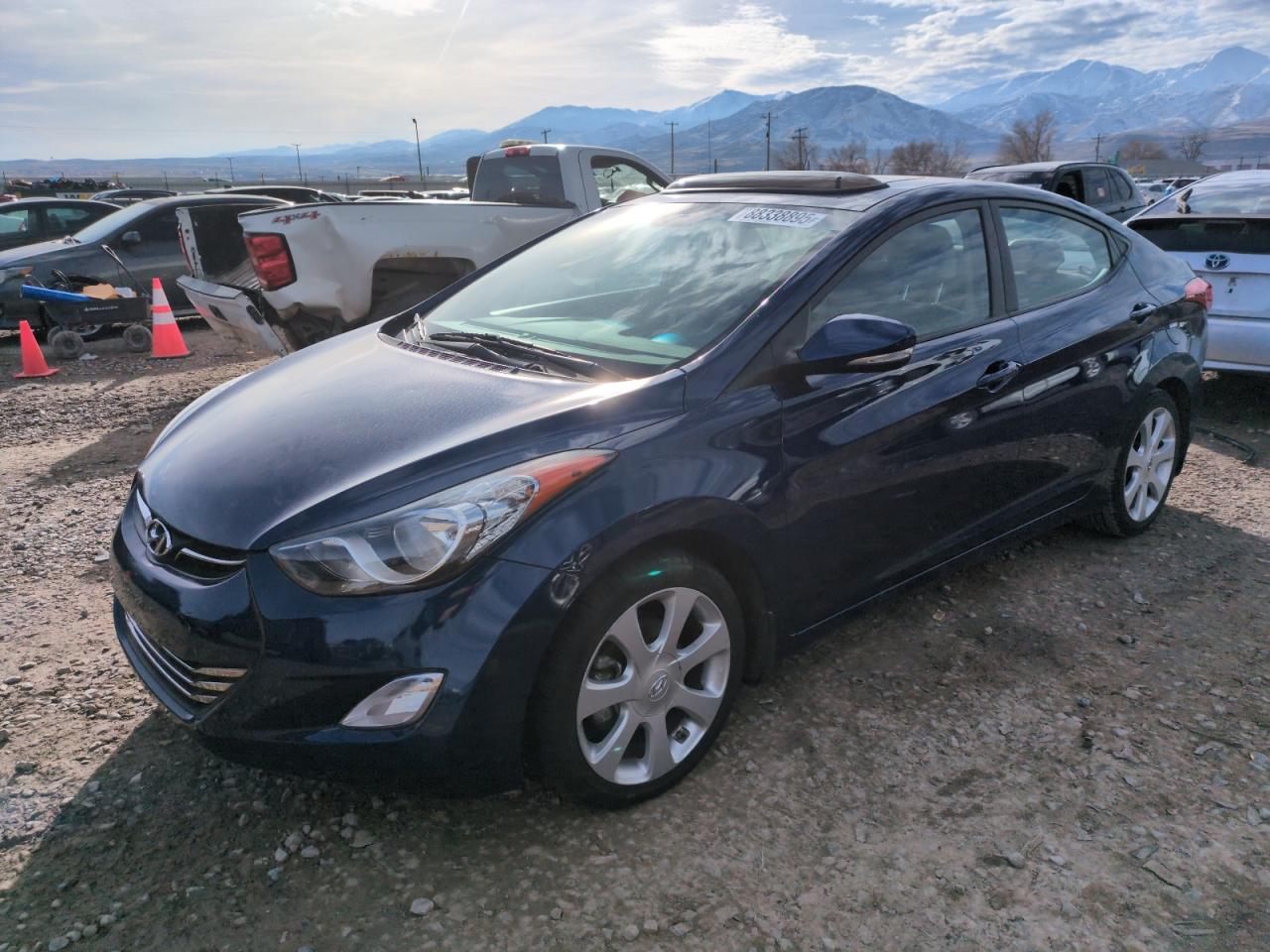 2013 Hyundai Elantra VIN KMHDH4AE1DU713317
