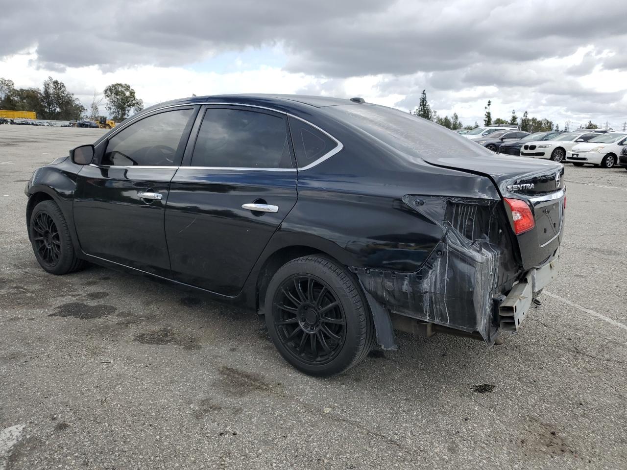 2017 Nissan Sentra VIN 3N1AB7AP7HL674862 Copart auction photo, front end / rear end damage thumbnail 2