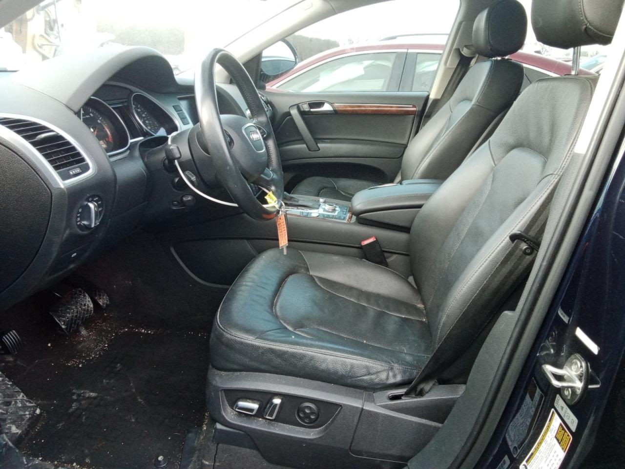2015 Audi Q7 VIN WA1DGAFE8FD015699 Copart auction photo, front end / side damage thumbnail 7
