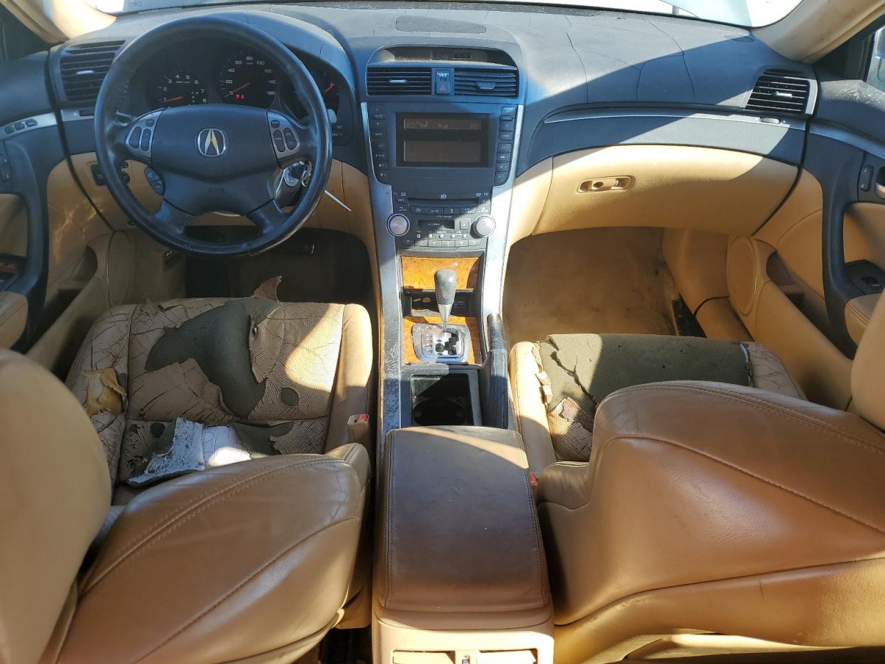 2005 Acura TL VIN 19UUA66225A061895 Copart auction photo, front end / side damage thumbnail 8