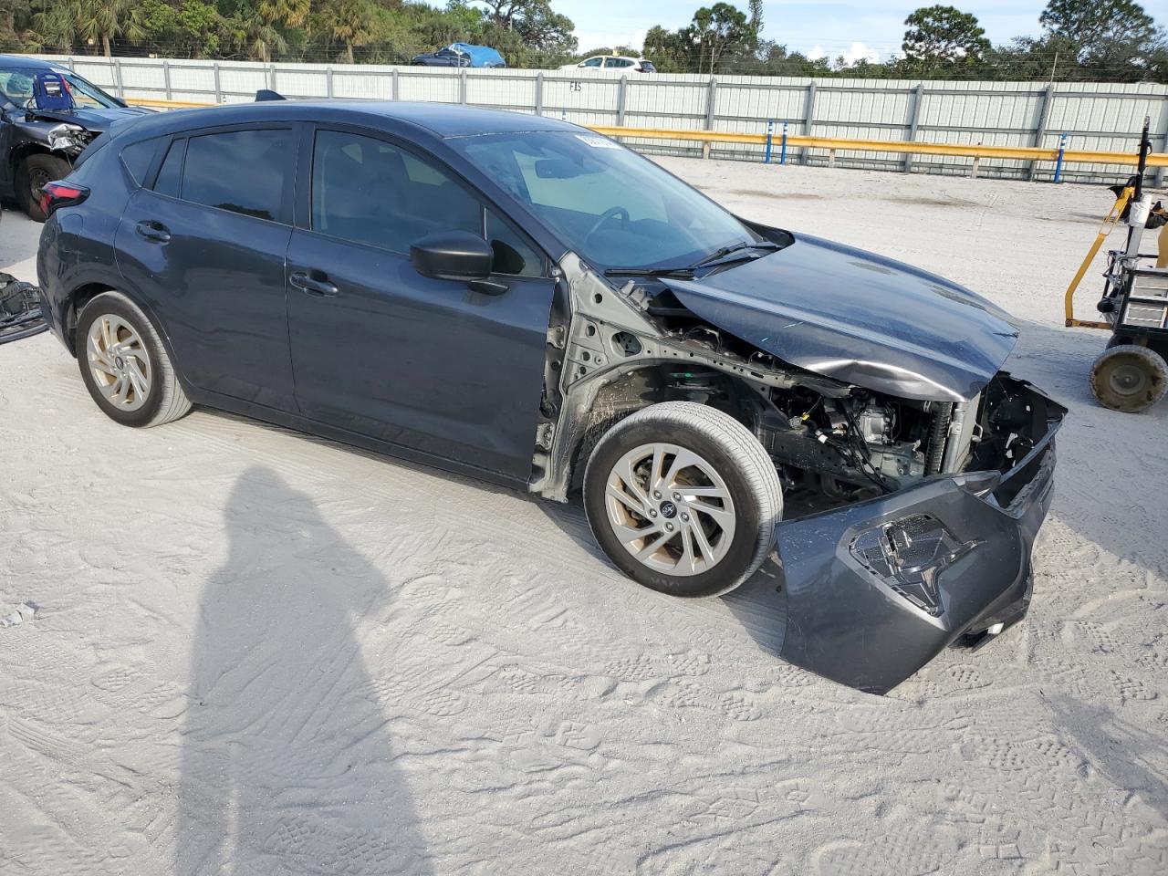 2024 Subaru Impreza VIN JF1GUABC8R8308358 Copart auction photo, front end damage thumbnail 4