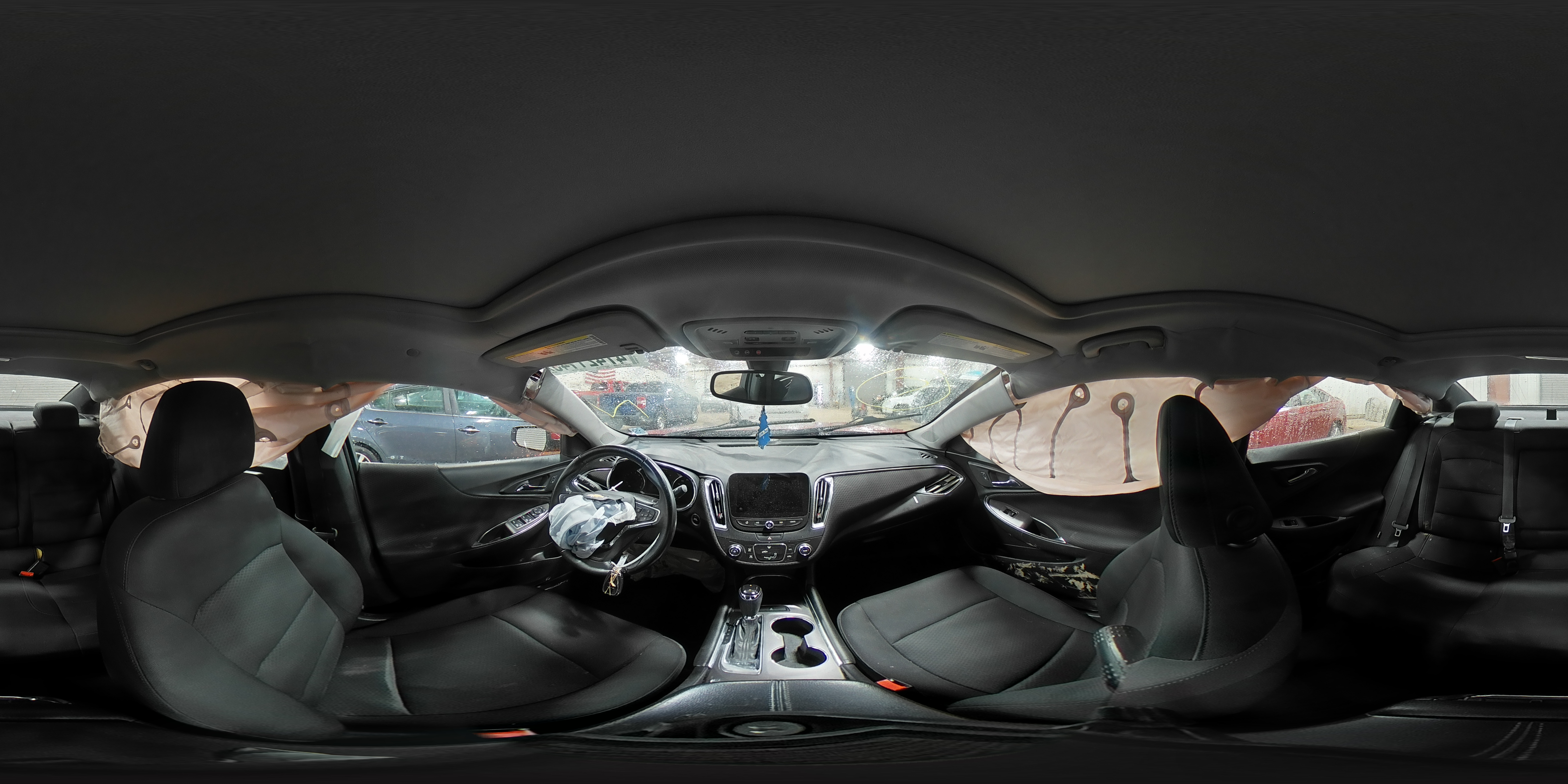 2017 Chevrolet Malibu VIN 1G1ZE5ST8HF127710 Copart auction photo, front end / mechanical damage thumbnail 15