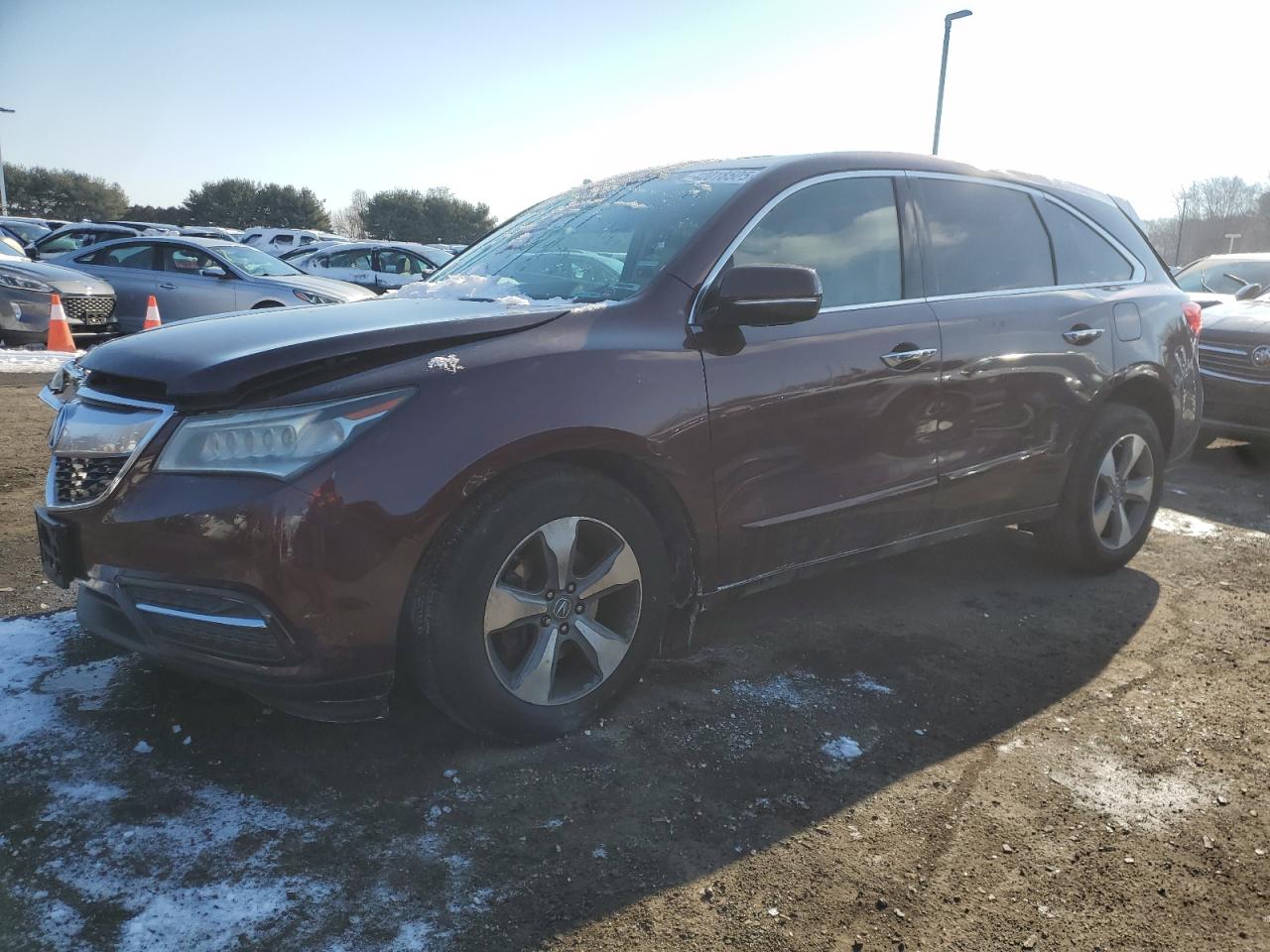 2015 Acura MDX VIN 5FRYD4H23FB009952
