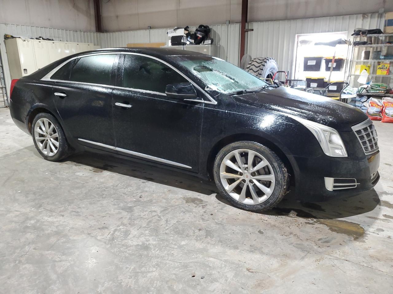 2013 Cadillac XTS VIN 2G61P5S30D9117340 Copart auction photo, top/roof / front end damage thumbnail 4