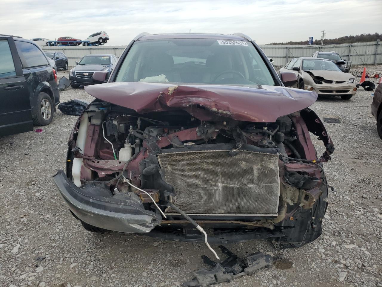 2013 Honda CR-V VIN 5J6RM4H76DL045432 Copart auction photo, front end damage thumbnail 5